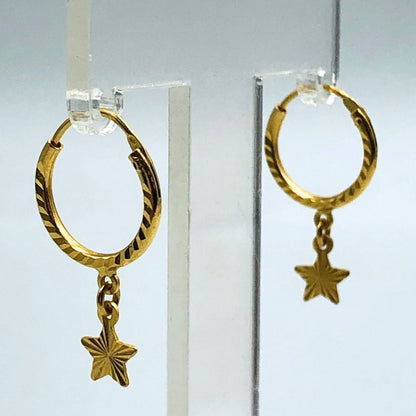 K22 イヤリング 総重量1.57g【AFI13】【中古】