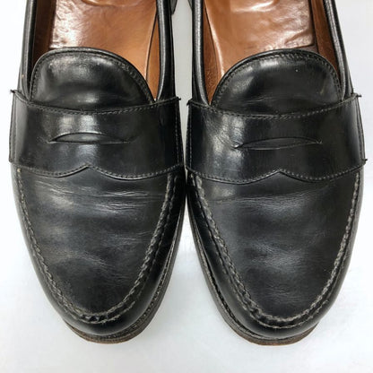 オールデン 052 ローファー  旧ロゴ メンズ ブラック  サイズ7 ALDEN ローファー 約25.0cm【LA】【中古】