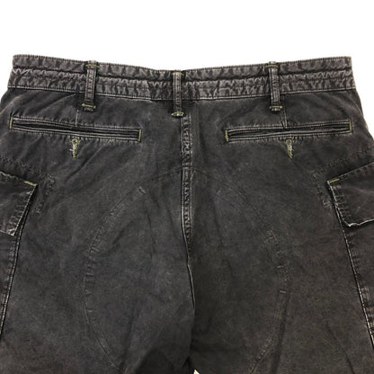 ダブルアールエル カーゴショーツ 13スターボタン ウォッシュド加工 ブラック メンズ サイズ34 RRL RALPH LAUREN【】