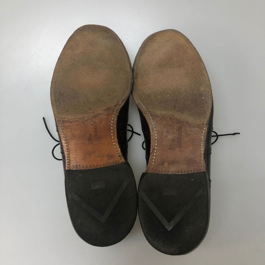 アレンエドモンズ レザーシューズ ウィングチップ マルロー ボルドー メンズ サイズUS10 Allen Edmonds marlow 約28.0cm【AFC45】