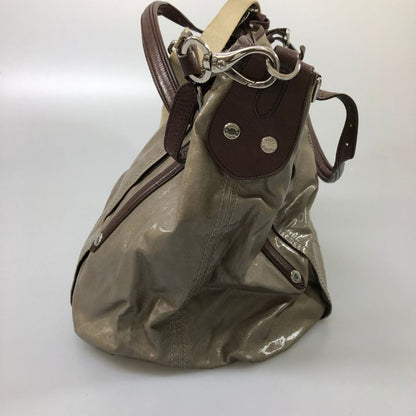 トッズ Gライン 2way ショルダーバッグ トートバッグ　グレー TODS【AFE8】