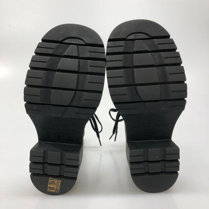 ボッテガヴェネタ ブーツ LUG ANKLE ブラック サイズ36 レディース BOTTEGA VENETA 約23.0cm【AFD15】