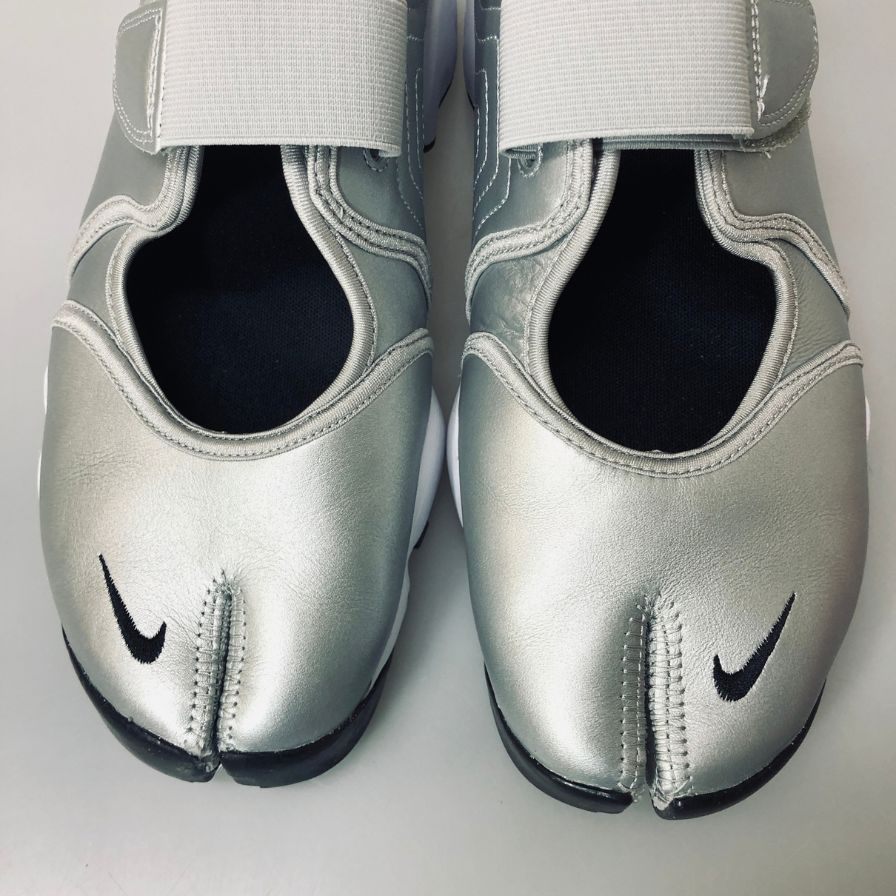 ナイキ ローカットスニーカー エアリフト レザー シルバー レディース サイズ29cm HM5737ｰ003 NIKE 約29.0cm【AFD7】