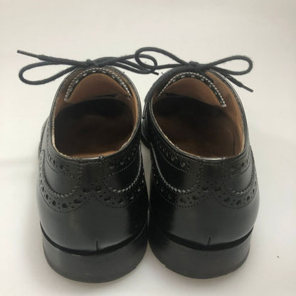 ジョセフ チーニー ウィルフレッド BEAMS F別注品 セミブローグ ブラック サイズUK7  JOSEPH CHEANEY WILFRED 約25.5cm【AFD14】