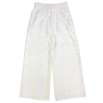 マークジェイコブス スウェットパンツ モノグラム サイズM メンズ ホワイト系 MARC JACOBS 【AFB17】