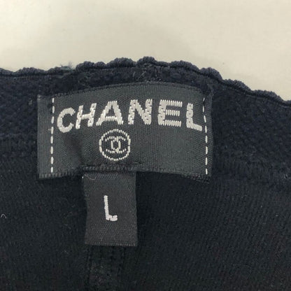 シャネル タイツ レース ブラック サイズL CHANEL