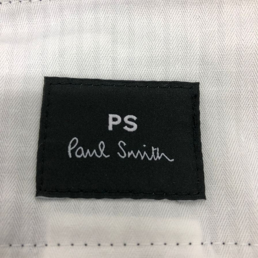 ポール スミス ウール ストレッチ テーパードパンツ ブラック メンズ Lサイズ 202127 PAUL SMITH 【AFB1】