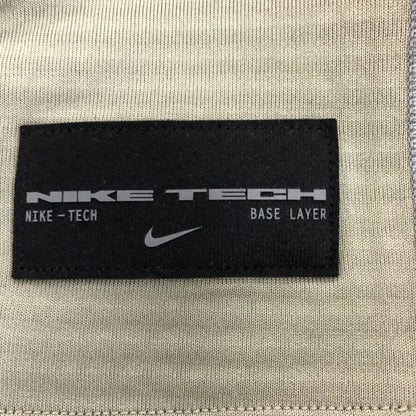 極美品◆ナイキ テック トップス カーキ メンズ サイズXXL HV1406-320 NIKE 【AFB4】
