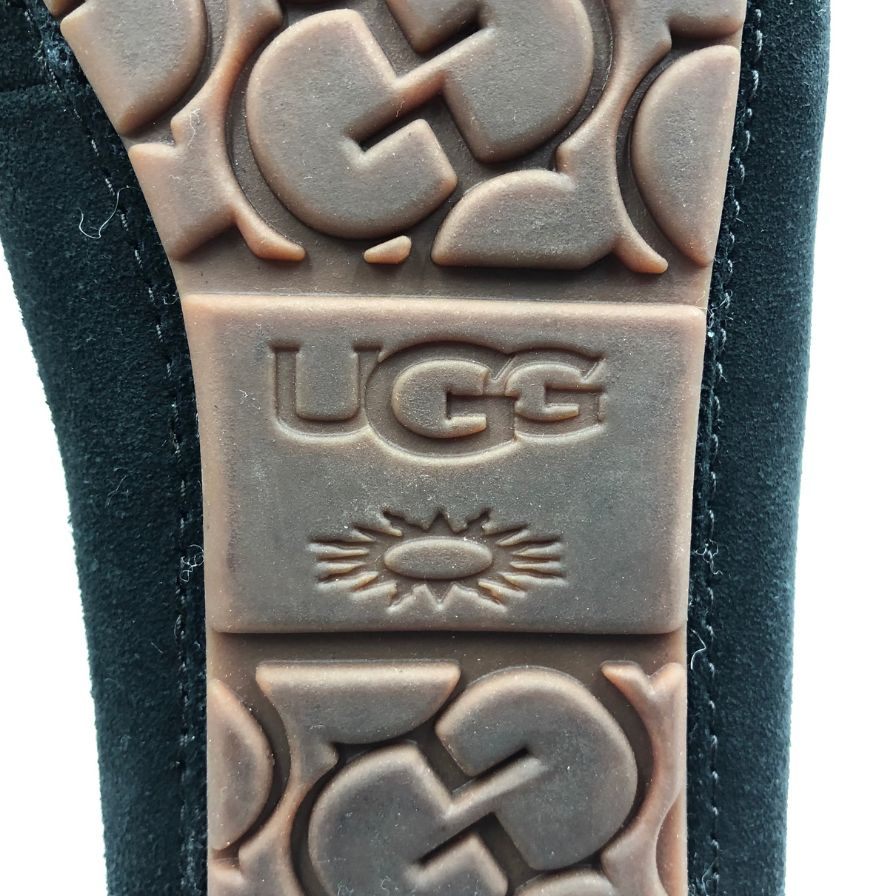 アグ スリッポン アンスレー ムートン モカシン グレー レディース サイズ24㎝ 1106878 UGG 約24.0cm【AFC47】