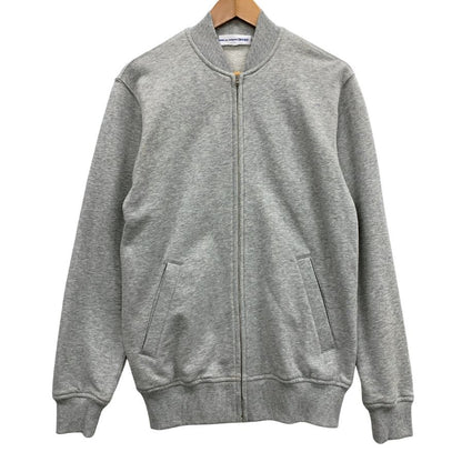 美品◆コムデギャルソンシャツ×カウズ スウェット ジップアップ バックプリント グレー メンズ サイズ不明 FH-T002 COMME des GARONS SHIRT×kaws 【AFB21】
