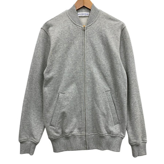 美品◆コムデギャルソンシャツ×カウズ スウェット ジップアップ バックプリント グレー メンズ サイズ不明 FH-T002 COMME des GARONS SHIRT×kaws 【AFB21】