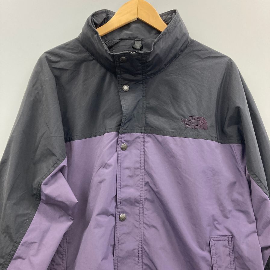 新品同様◆ザ ノース フェイス NP22550 ハイドレナウィンドジャケット エンドレスダスク ブラック メンズ サイズXL THE NORTH FACE 【AFA22】