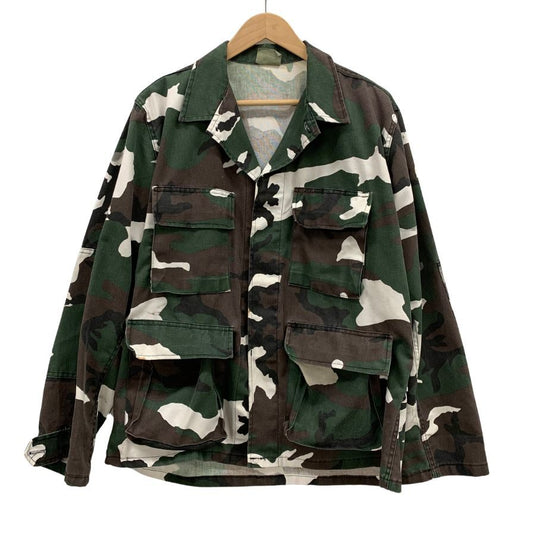 中古◆アメリカ軍 ミリタリージャケット 90年代 BDU メンズ オリーブ サイズ MEDIUM REGULAR U.S.ARMY 【AFB17】