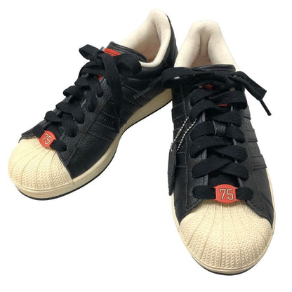 アディダス スーパースター II パリ JQ3223 ブラック クルー ホワイト メンズ  サイズ25.0 ADIDAS 約25.0cm【AFC9】