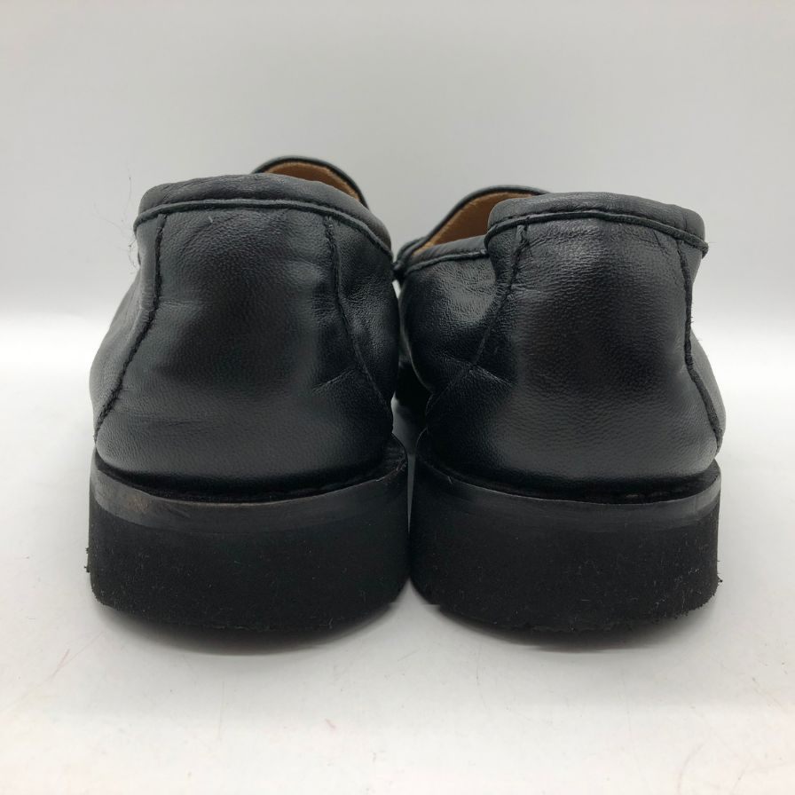 ダニエル レポリ ローファー 9105 ナッパレザー BLACK サイズ43 メンズ DANIELE LEPORI 約27.5cm【AFD2】