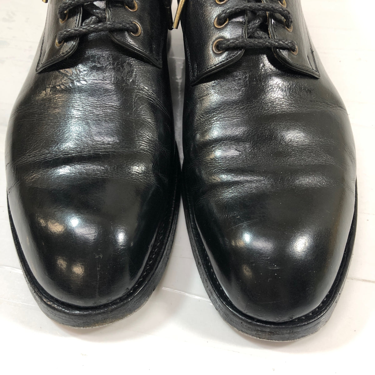 オーセンティック シュー＆コー サービスシューズ ブラック サイズ24 AUTHENTIC SHOE＆Co 約24.0cm【AFC4】