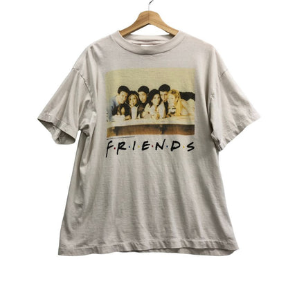 中古◆セントマイケル 半袖Tシャツ プリント friends ホワイト系 メンズ サイズS SAINT MICHAEL 【AFB2】