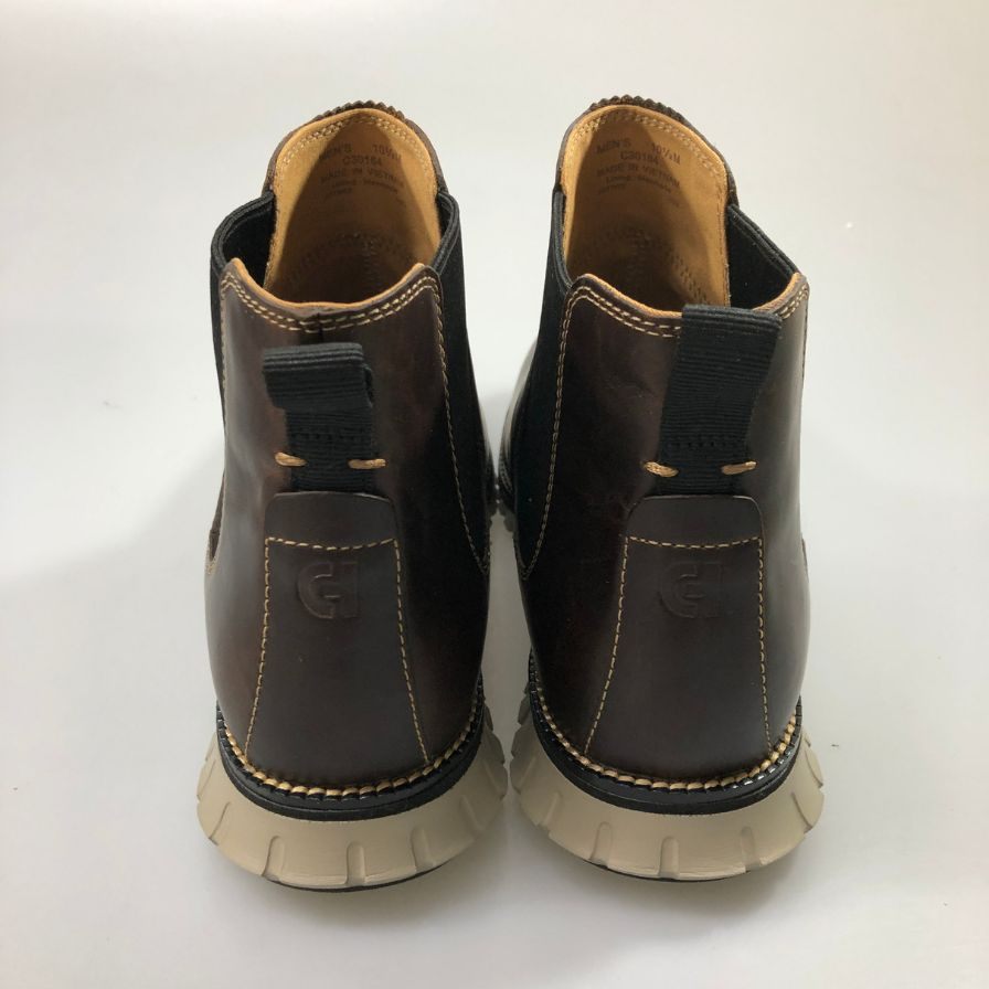 コールハーン チェルシーブーツ ゼログランド ダークブラウン サイズ10.5M メンズ COLE HAAN 約28.0cm【AFD15】