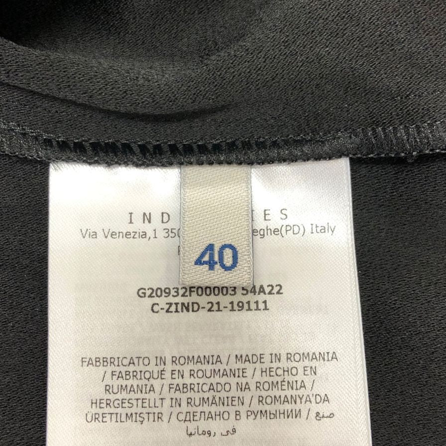 美品◆モンクレール 21AW プルオーバーパーカー CAMICIA アセテート×レーヨン レディース サイズ40 ブラック×ベージュ G20932F00003 MONCLER 【AFB50】