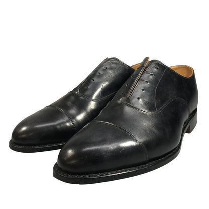 トリッカーズ レザーシューズ ストレートチップ カーフ ブラック 8042 ブラック メンズ サイズ 7.5 Tricker`s APPLETON ビジネスシューズ 約25.5cm【LA】【中古】