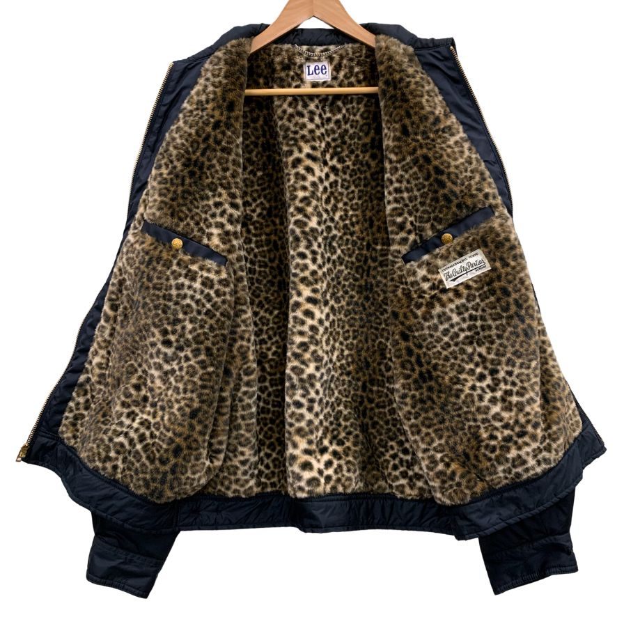 極美品◆ワコマリア×リー 24AW 91-Bジャケット ナイロン ネイビー メンズ サイズXL 24FW-WMO-LE01 WACKO MARIA×LEE 【AFA8】
