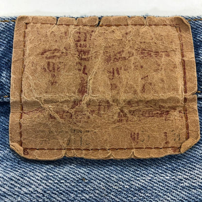 リーバイス デニム 501 80S ボタン裏546 USA製 インディゴ メンズ サイズW32 L34 LEVI’S 【AFB44】
