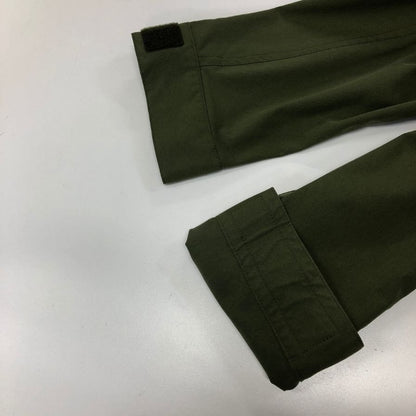 美品◆デサント ノーカラー ユーテリティ ジャケット DLMNJF41S メンズ サイズM カーキ DESCENTE 【AFF19】