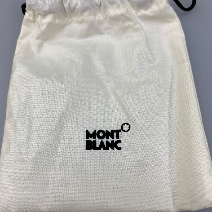 モンブラン カードケース 刺繍 デザイン レザー ブラック系 MONTBLANC【AFI4】