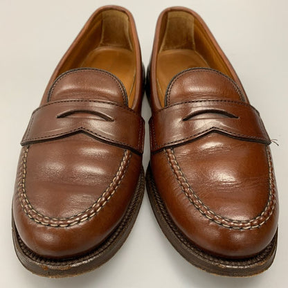 オールデン ユナイテッドアローズ コインローファー レザー 別注 ブラウン メンズ サイズ6 Alden UNITED ARROWS ローファー 約24.0cm【LA】【中古】