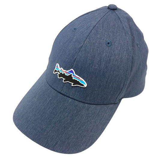 パタゴニア キャップ フィッツロイ トラウト チャンネル ウォッチャー サイズF ブルー patagonia【AFI20】【中古】