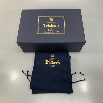 トリッカーズ レースアップブーツ モールトン メダリオン ベージュ メンズ サイズ6.5 Tricker`s MALTON ブーツ 約25.0cm【LA】【中古】