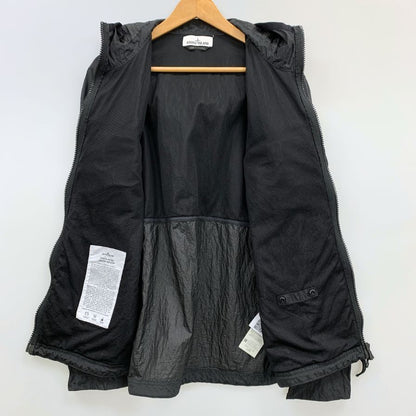 中古◆ストーンアイランド ナイロンジャケット 701543632 NYLON METAL WATRO RIPSTOP BLOUSON メンズ サイズM ブラック STONEISLAND 【AFB38】