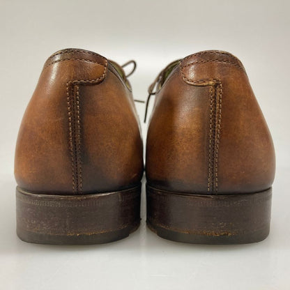 ベルルッティ レザーシューズ スクエアトゥ メンズ サイズ6相当 ブラウン系 BERLUTI ビジネスシューズ 約25.0cm【LA】【中古】