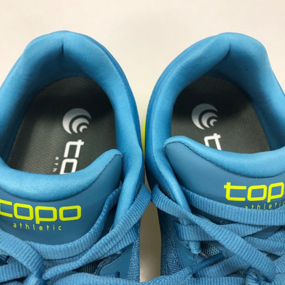 トポ アスレティック スニーカー PHANTOM 3 Blue Lime ブルー系 サイズUS11 メンズ TOPO ATHLETIC 約29.0cm【AFD15-2】