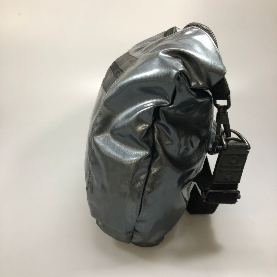 マスターピース ビームス別注 ショルダーバッグ ナイロン×レザー ブラック メンズ MASTER PIECE×BEAMS【AFE1】