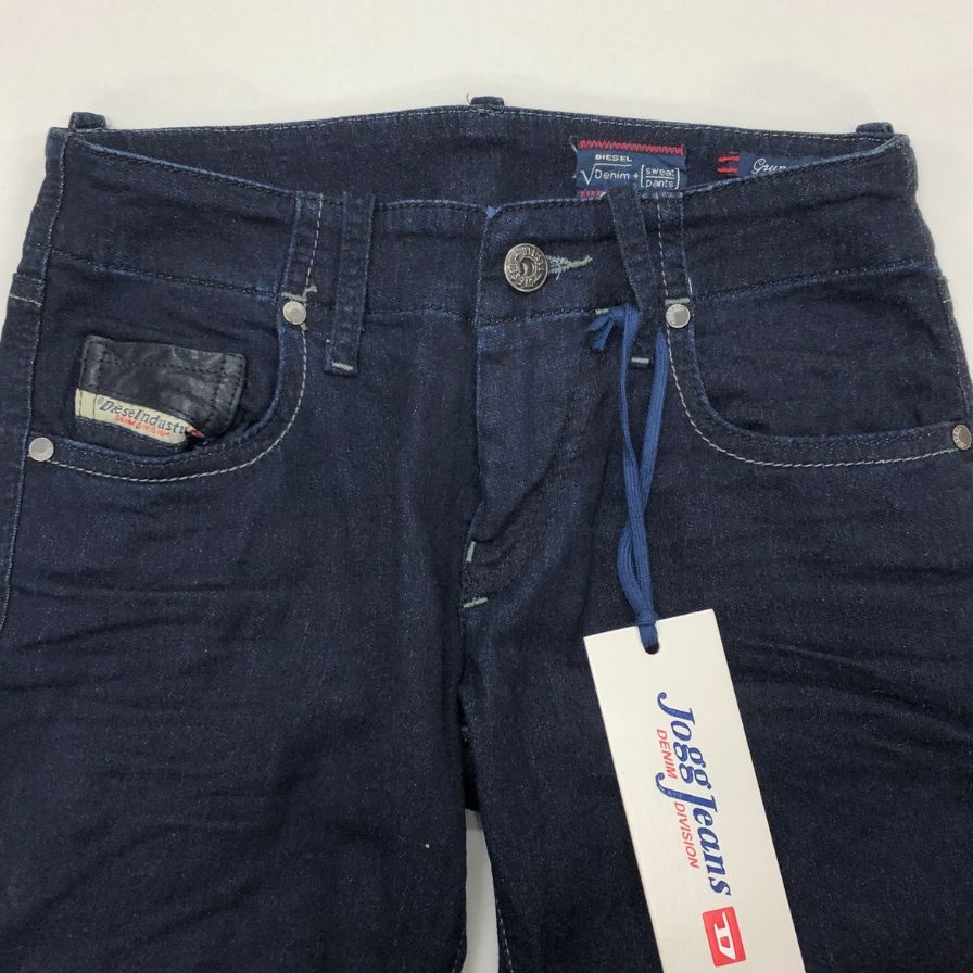 ディーゼル ジョグジーンズ ジャージー素材 インディゴブルー  メンズサイズ 23 DIESEL 【AFB33】