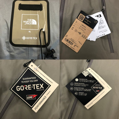 極美品◆ザノースフェイス クライムライトジャケット ゴアテックス マウンテンパーカー NPW12501 レディース サイズXL ベージュ THE NORTH FACE 【AFA13】
