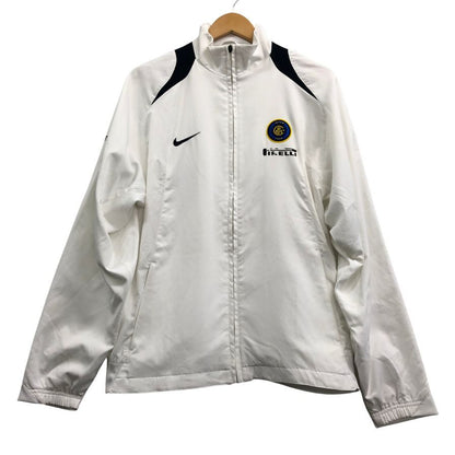 中古◆ナイキ ピレリ インテル 1908 ジップアップジャケット ホワイト メンズ サイズM NIKE 【AFB7】
