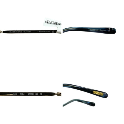 オリバーピープルズ メガネ サングラス 505 リミテッドエディション 47□24-142 ブルー系×ゴールド OLIVER PEOPLES【AFI7】