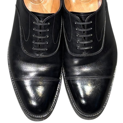 ジョセフチーニー レザーシューズ ストレートチップ アルフレッド ブラック メンズ サイズUK10F JOSEPH CHEANEY ALFRED ビジネスシューズ 約28.0cm【LA】【中古】