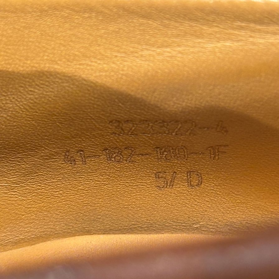 ジェイエムウエストン レザーシューズ 180 シグニチャーローファー ボックスカーフ サイズ5.5D ブラウン メンズ J.M.WESTON ローファー 約23.0cm【LA】【中古】