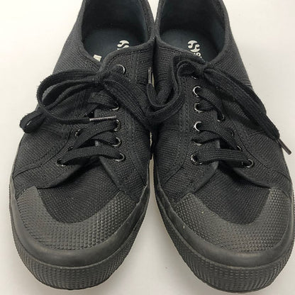 スペルガ スニーカー 2725 NUDE  キャンバス  メンズ ブラック サイズ43 SUPERGA 約28.0cm【AFC47】