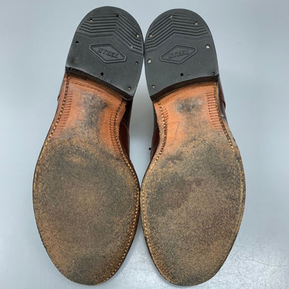 オールデン ビームス レザーシューズ 別注 Vチップ 54302 ブラウン メンズ サイズ6 ALDEN BEAMS ビジネスシューズ 約24.0cm【LA】【中古】