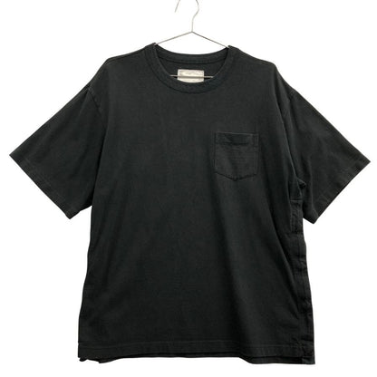 中古◆サカイ 半袖Tシャツ コットン ジャージー ブラック サイズ3 メンズ SCMｰ227 Sacai 【AFA24】