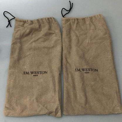 ジェイエムウエストン 180シグニチャーローファー レディース ブラウンホワイトコンビ サイズ 3D J.M. Weston 約22.5cm【AFC13】