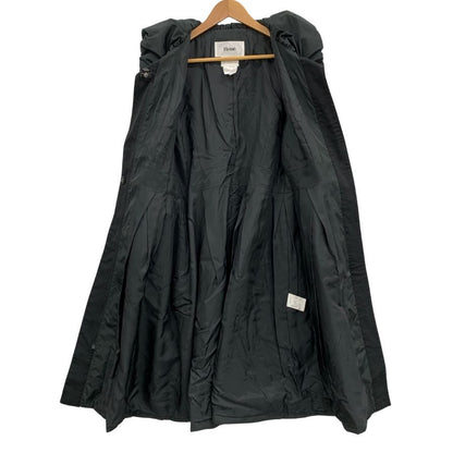 極美品◆ルネxティシュー ロイヤルスウィートコート キルティングコート 38サイズ ブラック 6438040 Rene Tissue 【AFA13】
