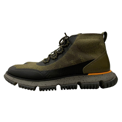 コールハーン ハイカットスニーカー ZEROGRAND カーキ メンズ サイズ7M COLE HAAN 約25.5cm【AFC40】