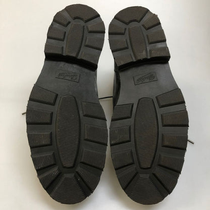 パラブーツ サカイ チロリアンブーツ ブライドルレザー コンビ グレー ホワイト メンズ サイズ8F PARABOOTS Sacai ブーツ 約26.5cm【LA】【中古】