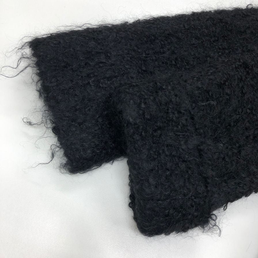 極美品◆エムズ グレイシー ロングコート レディース サイズ 40 ブラック msgracy 【AFA20】
