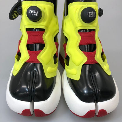 メゾンマルジェラ リーボック スニーカー Tabi Instapump Fury Hi S34WU0023 イエロー系 レディース サイズ35 Maison Margiela Reebok 約21.5cm【AFD8】